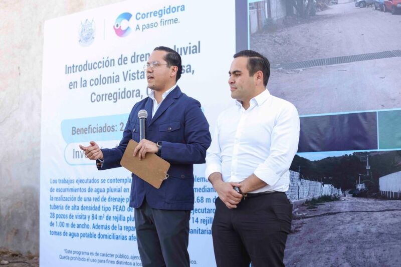 Chepe Guerrero cumple su promesa con nueva red de drenaje pluvial en Vista Hermosa