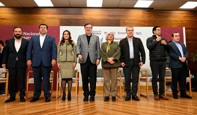 Marcelo Ebrard destaca importancia del Plan Nacional de Desarrollo México se prepara para el futuro