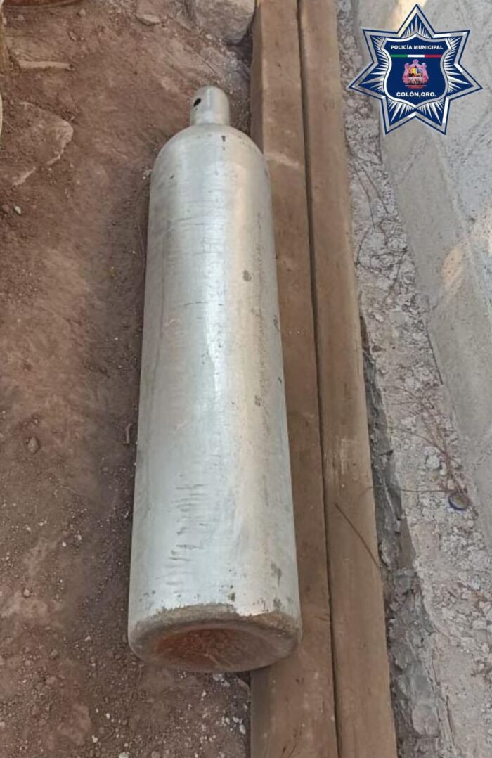 Tras un intenso operativo, autoridades localizan el peligroso cilindro y lo retiran sin incidentes