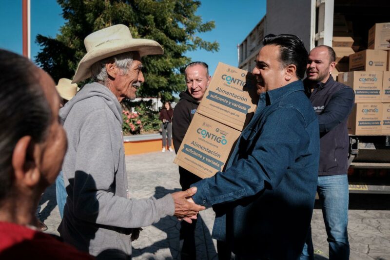 SEDESOQ entrega más de 50 mil apoyos alimentarios en Querétaro
