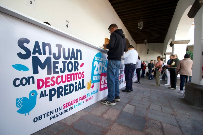 Éxito en el pago del predial en San Juan del Río se superan las expectativas