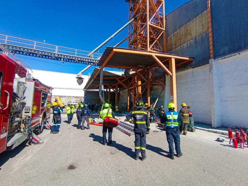 Evacuan a trabajadores por fuertes detonaciones sacuden el Parque Industrial Benito Juárez