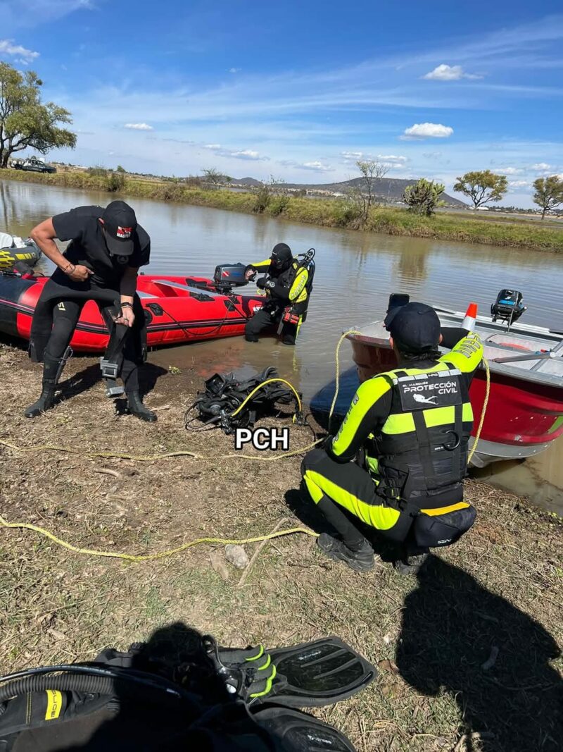 Tras cinco días de búsqueda, encuentran sin vida a pescador en presa de Huimilpan