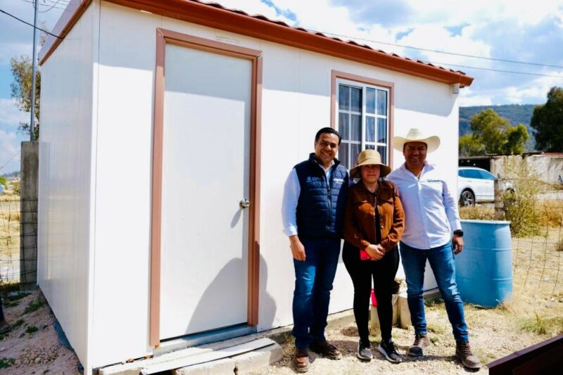 Huimilpan mejora su calidad de vida con programa de vivienda digna