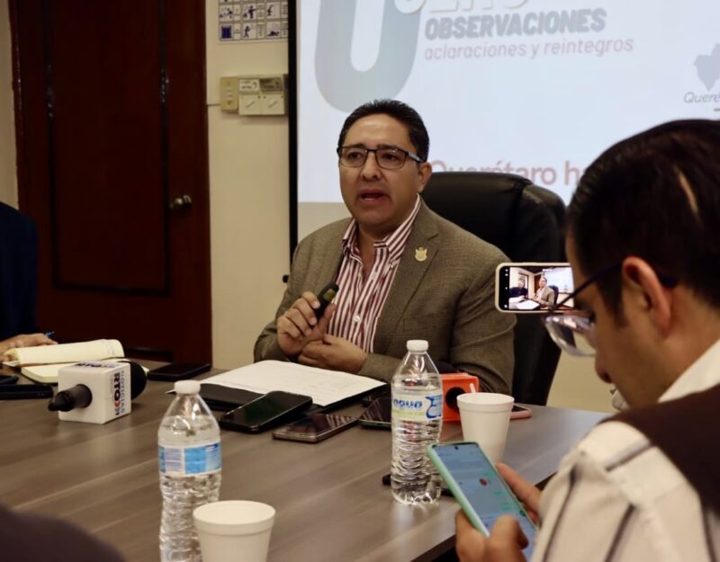 Querétaro ejemplo nacional mantiene cero pesos por reintegrar a la federación en transparencia