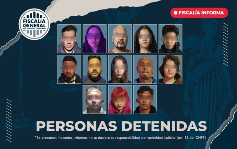 Operativo en Reforma Agraria y La Popular deja 13 detenidos por narcomenudeo