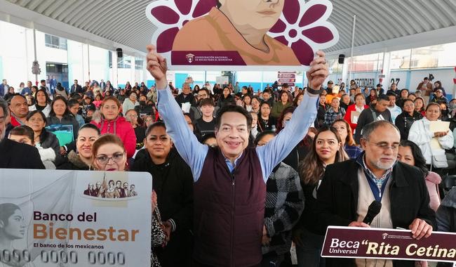 Gobierno federal fortalece la educación en México con más becas y nuevas escuelas
