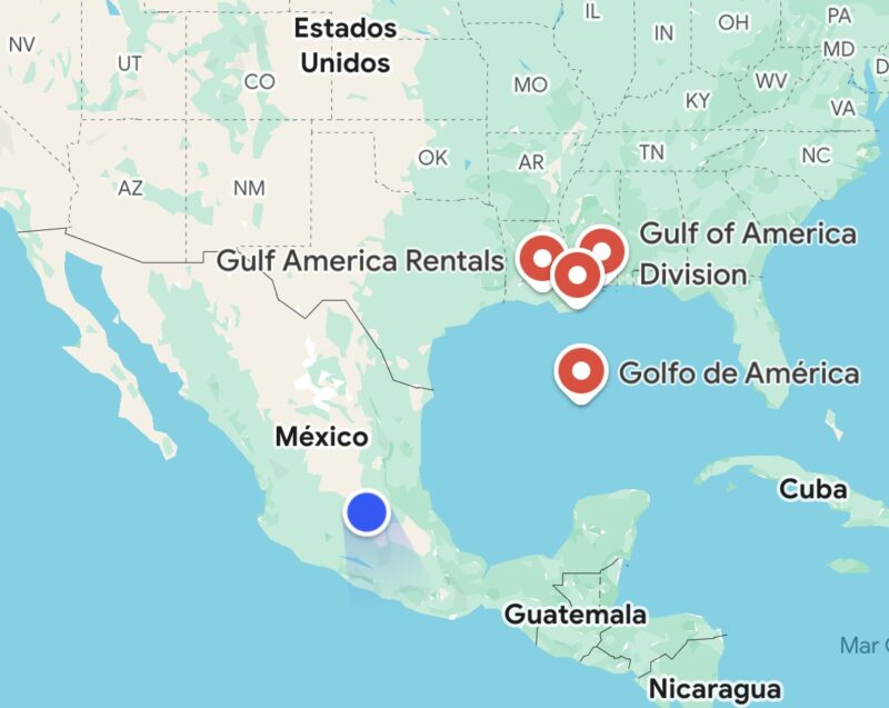 Sheinbaum alista demanda contra Google, defenderá el nombre del Golfo de México