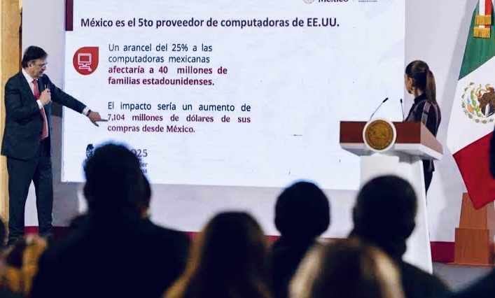 Sheinbaum enfrenta desafío de negociar aranceles impuestos por Trump