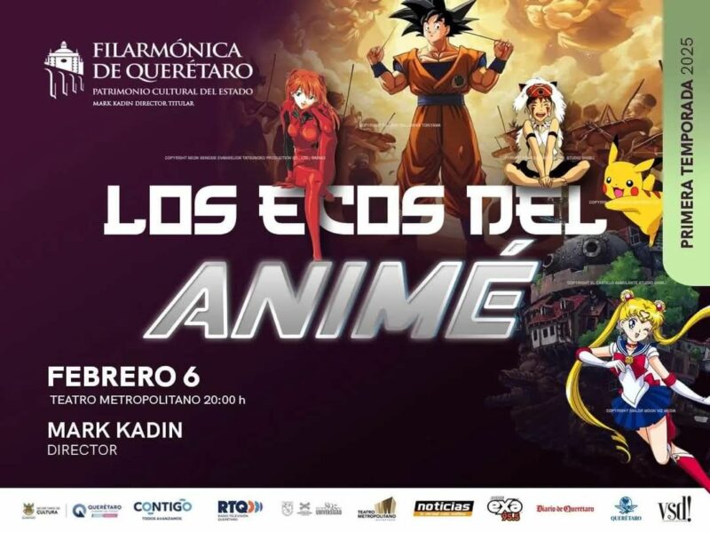 La OFEQ te invita a un concierto de anime en el Teatro Metropolitano