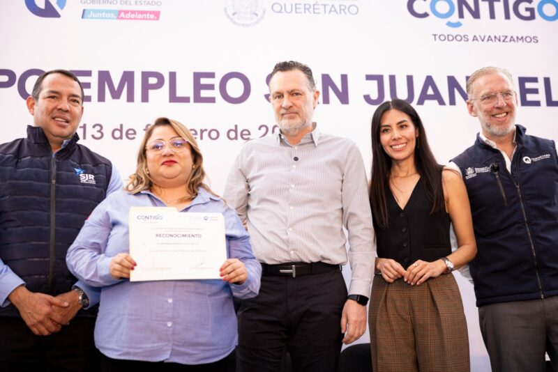 Querétaro fomenta el empleo formal con Expo Empleo en San Juan del Río