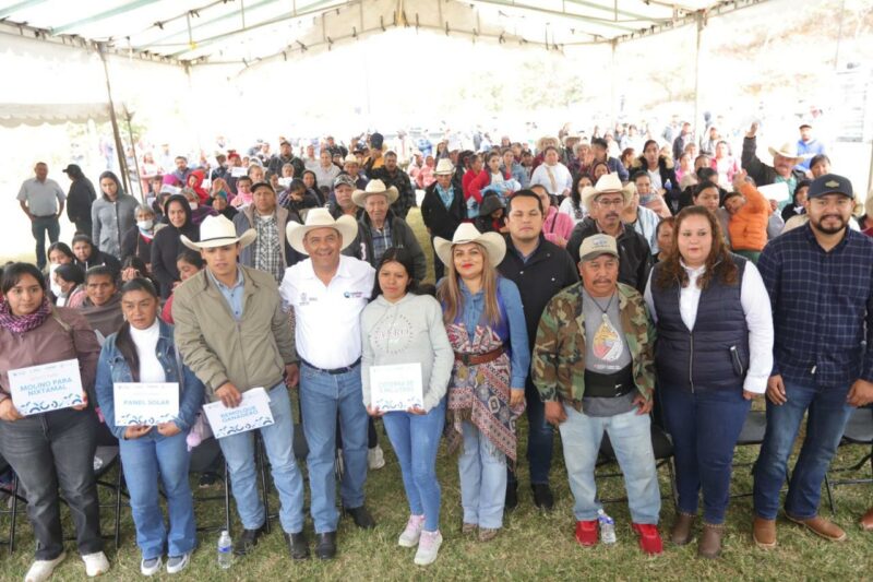 Gobierno de Querétaro invierte en el campo 308 productores de Pinal de Amoles reciben apoyos