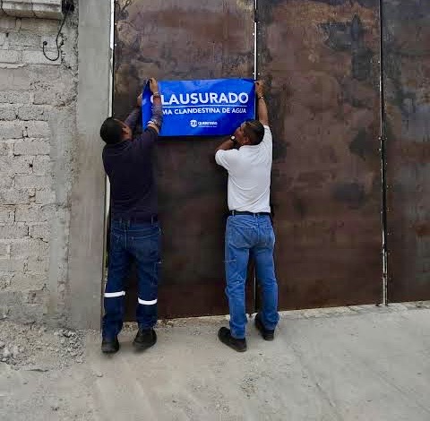 CEA intensifica operativos contra 200 tomas clandestinas en el mes en Querétaro