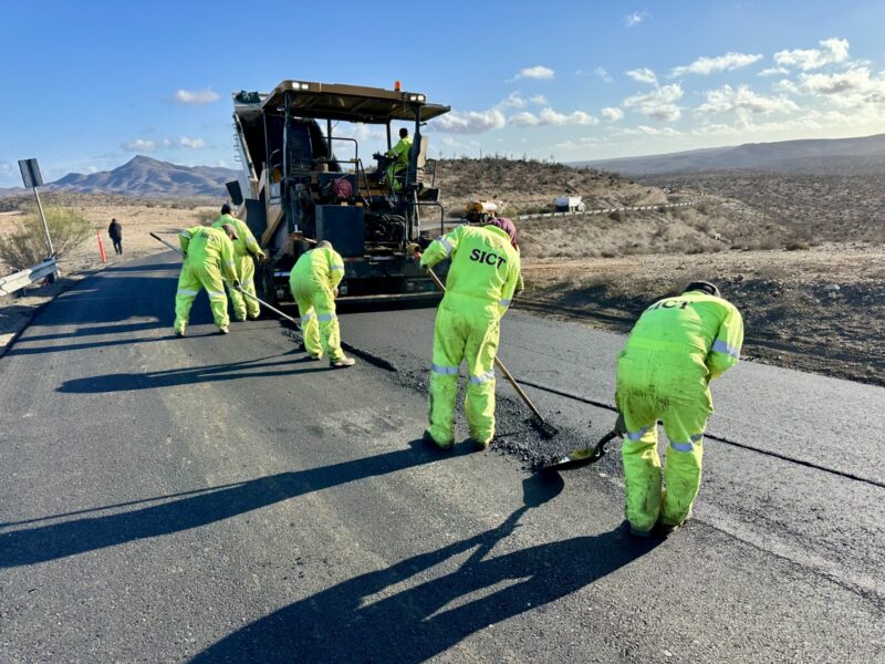 Programa Bachetón con éxito la SICT reporta avance del 95% en programa de rehabilitación de carreteras