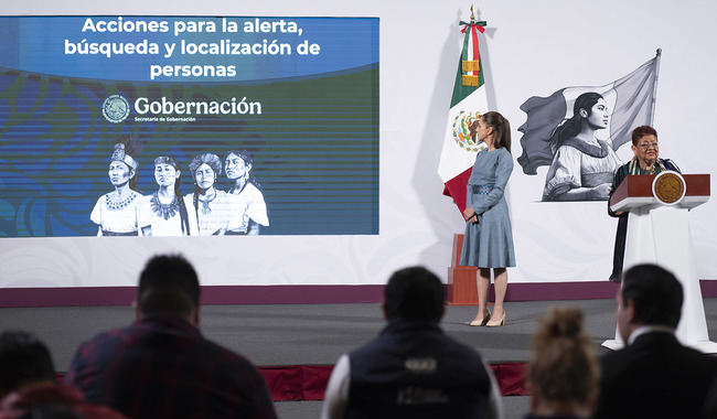 México contra la desaparición Sheinbaum impulsa plataforma única de identidad y alerta Nacional