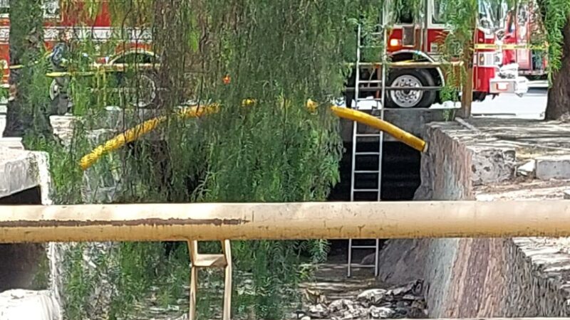 Restos humanos en Plaza del Parque bomberos localizan osamenta en dren pluvial