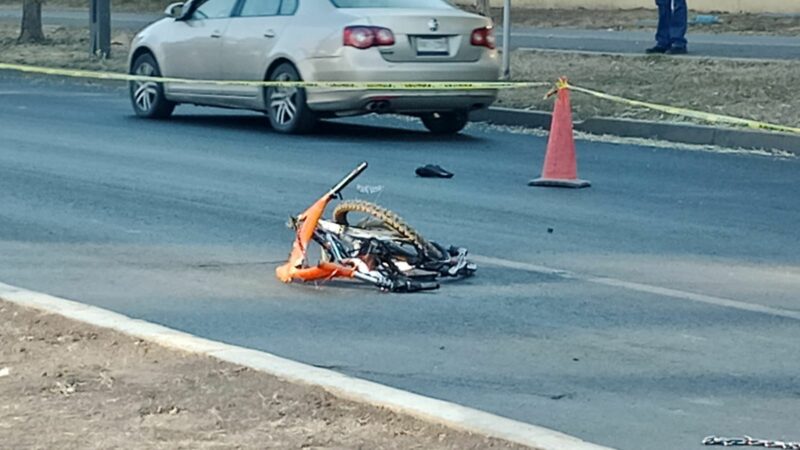 Tragedia en San Juan del Río ciclista muere atropellado conductor se da a la fuga