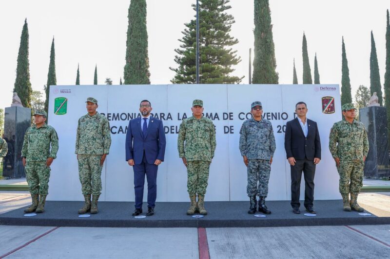Armas fuera de casa Querétaro y SEDENA lanzan programa cambia tu arma y recibe apoyo económico