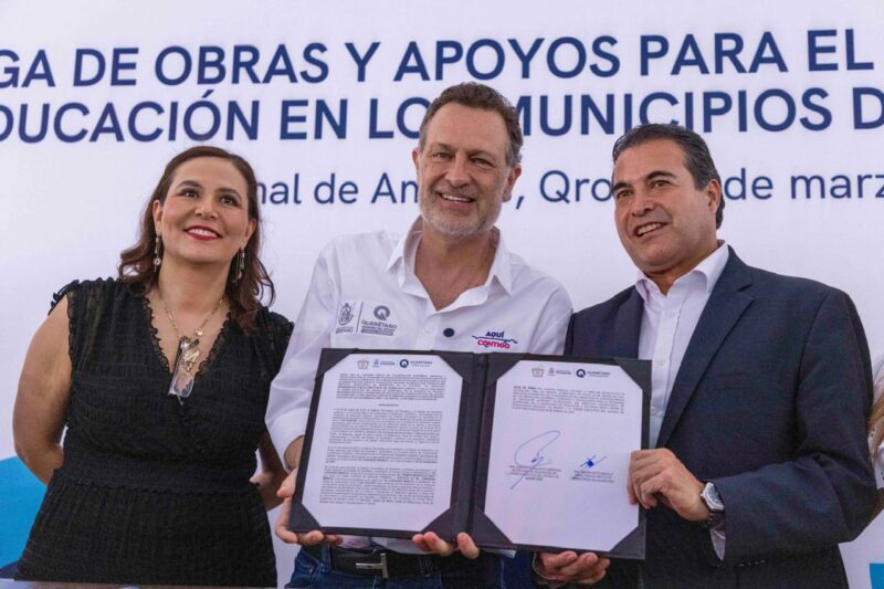 Kuri impulsa educación en la Sierra Gorda con una inversión millonaria para el futuro de Querétaro