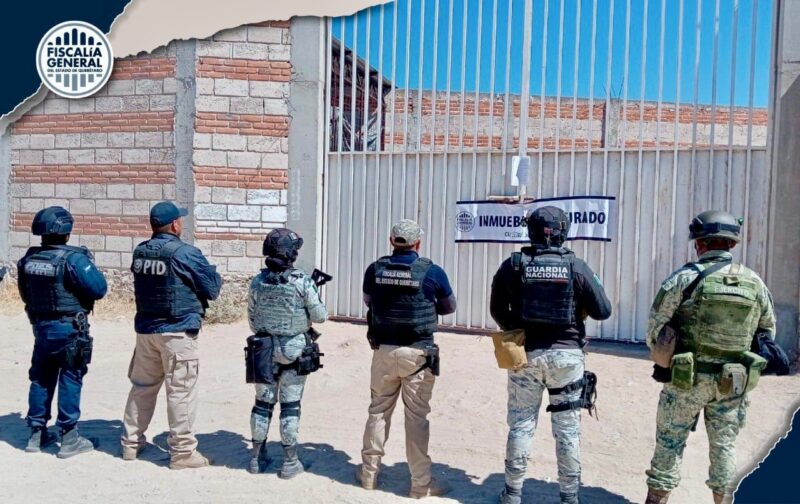 FGE asegura armas, drogas y vehículos en operativo de San Juan del Río