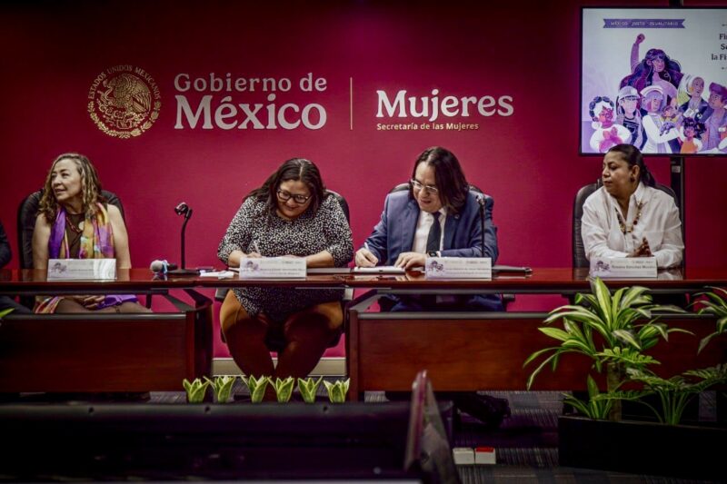Fiscalía y Secretaría de Mujeres firman con nuevo convenio