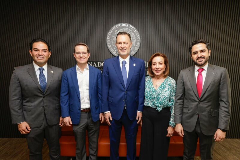 Querétaro impulsa proyectos clave Kuri se reúne con funcionarios Federales y Senadores