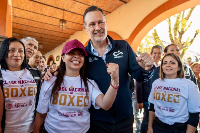Tequisquiapan boxea por un mejor futuro Kuri encabeza clase Nacional masiva