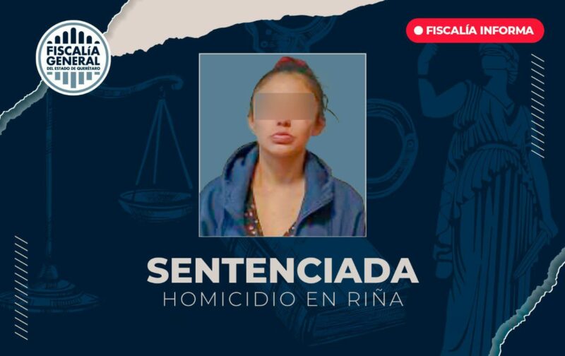 Justicia en San Juan del Río mujer es sentenciada siete años y medio por homicidio en riña