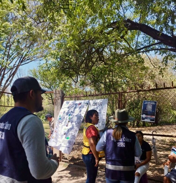 Brigada de salud en acción SESA vela por el bienestar de los turistas en Arroyo Seco por Semana Santa