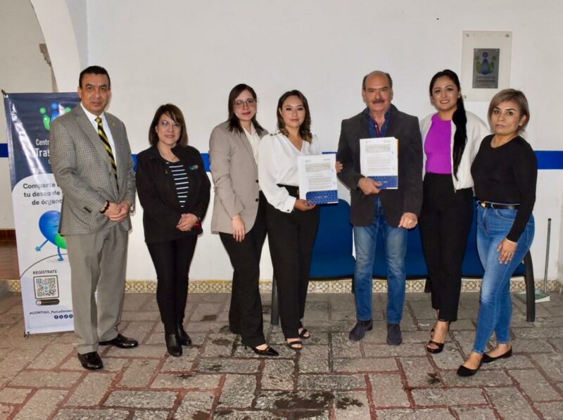 Educación y trasplantes unidos CETQro y UNIVA Querétaro fortalecen lazos por el bien común