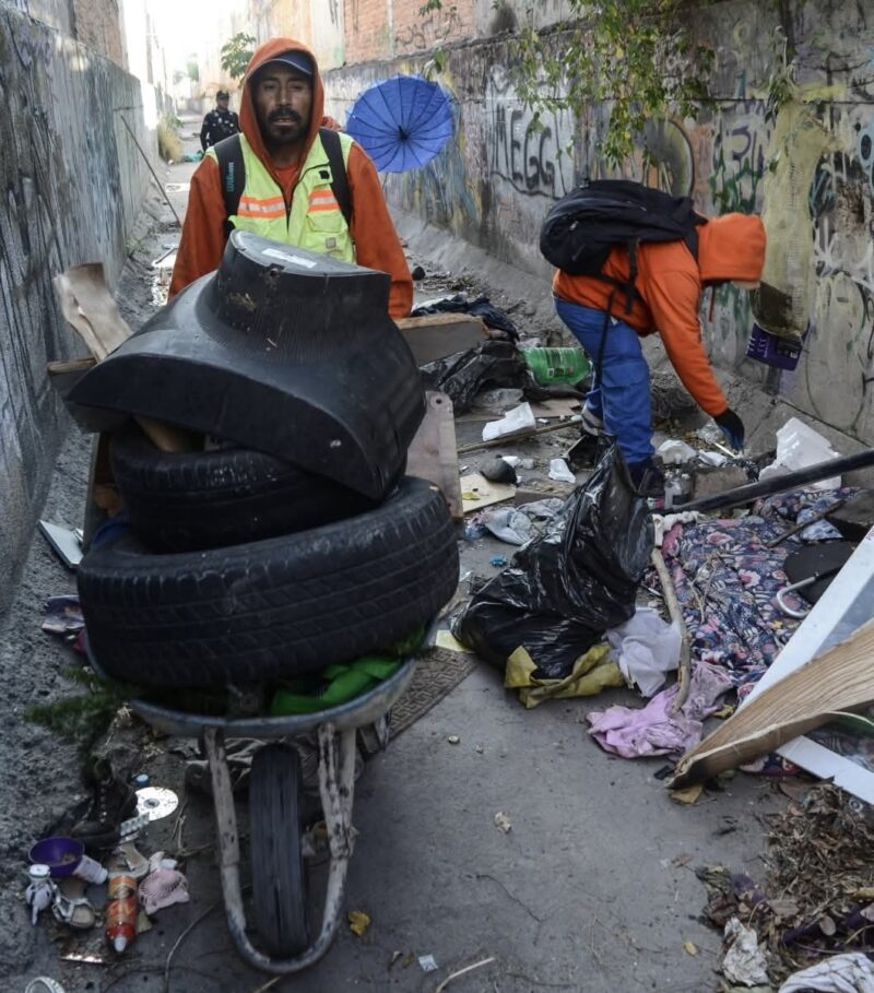 Retiran 535 toneladas de basura en drenes de Querétaro antes de la temporada de lluvias