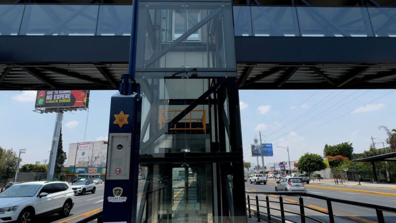 Facilitando tu viaje ya funcionan los elevadores de la estación Universidad de Qrobús