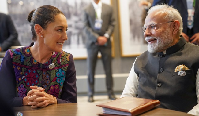 Sheinbaum y Modi conversan en G7 México e India impulsan inversión en ciencia y tecnología