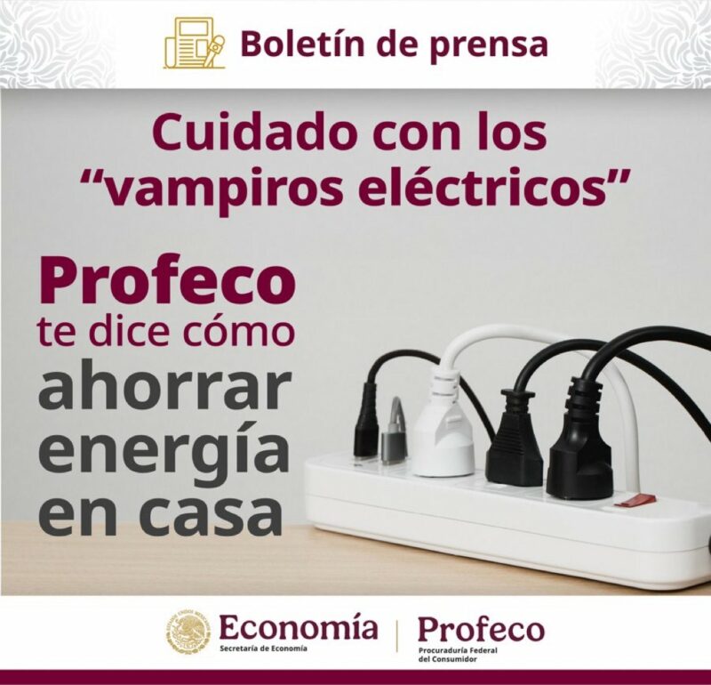 Ahorra en tu recibo de luz Profeco revela trucos para evitar el gasto fantasma de tus aparatos