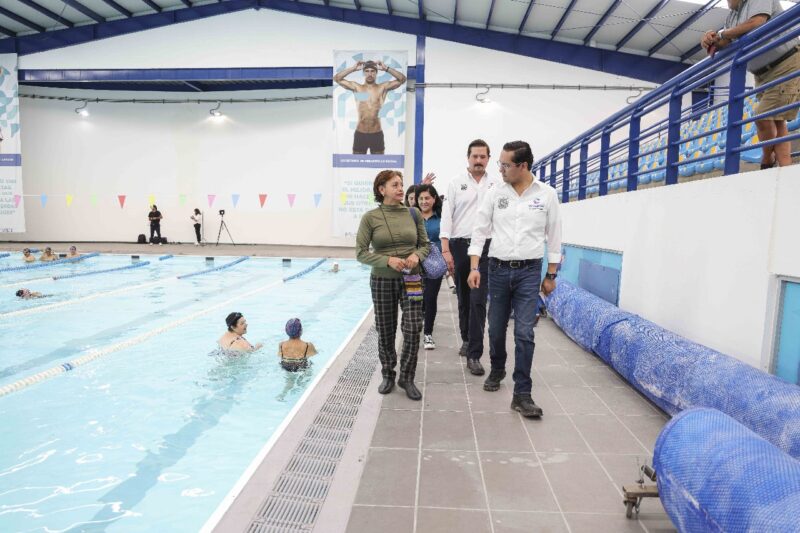 Regresa la natación a Corregidora alberca Municipal el Pueblito reabre sus puertas con beneficios para usuarios