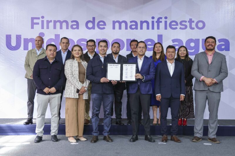 Histórico acuerdo en Querétaro alcaldes firmaron por el futuro hídrico del Estado