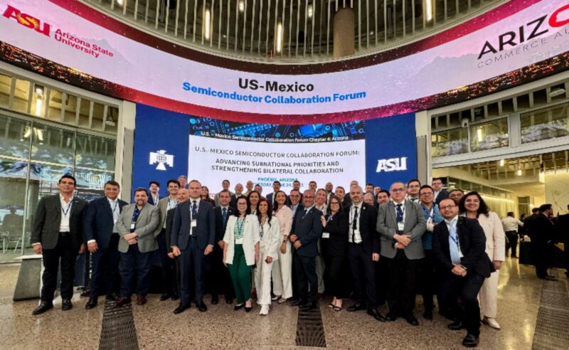 México y EE. UU. fortalecen alianza en semiconductores con histórica participación estatal en Arizona