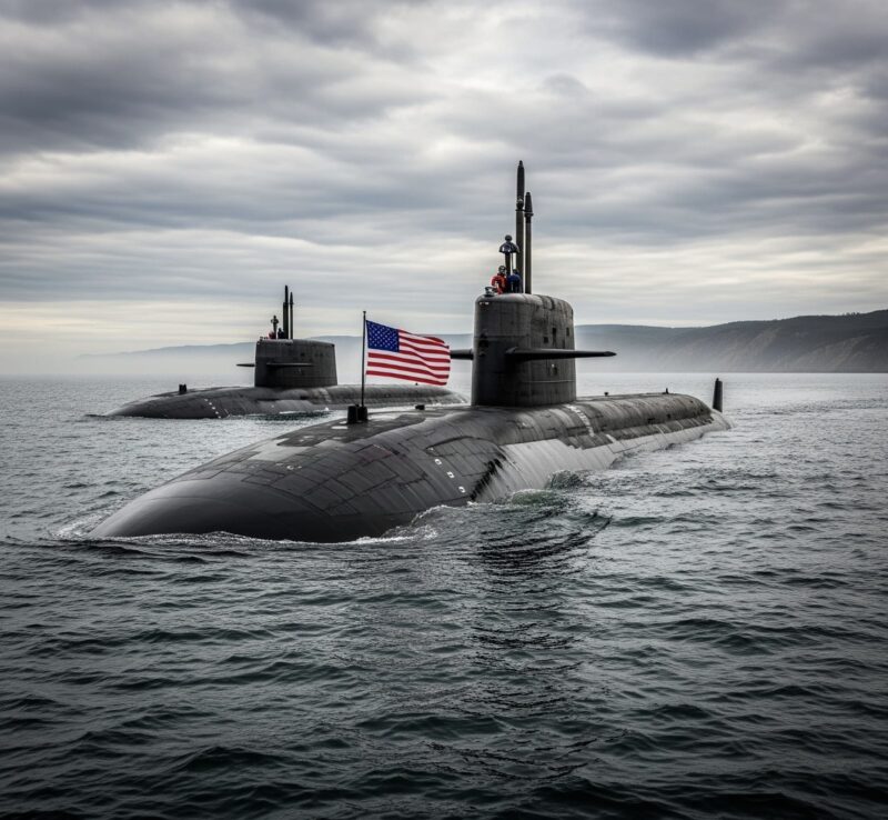 Trump ordena despliegue de submarinos nucleares tras declaraciones de Medvedev