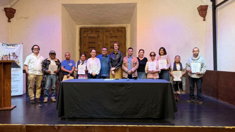 SECULT entrega apoyos del PACMyC 2025 para fortalecer la cultura comunitaria en Querétaro