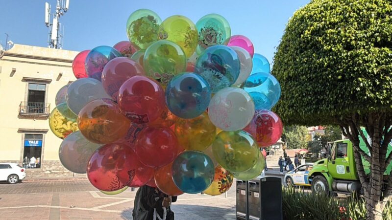 Secretaria de Medio Ambiente pide no lanzar globos para Reyes Magos y cuidar el planeta