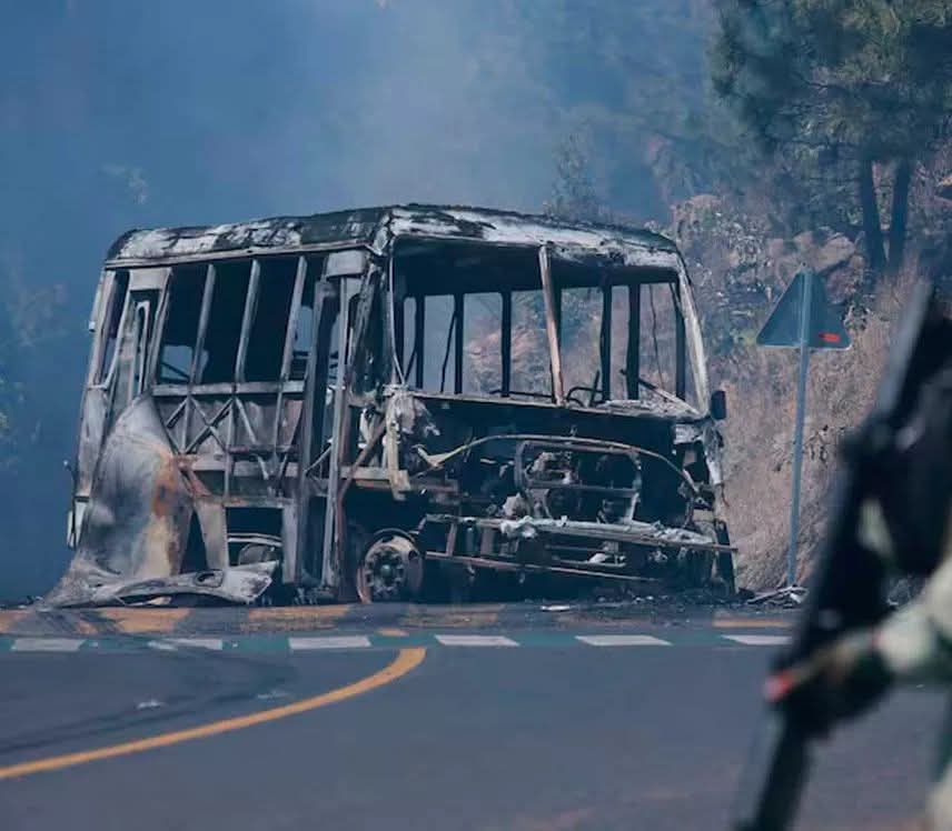 Operativo federal frena violencia y retira 85 bloqueos carreteros en México