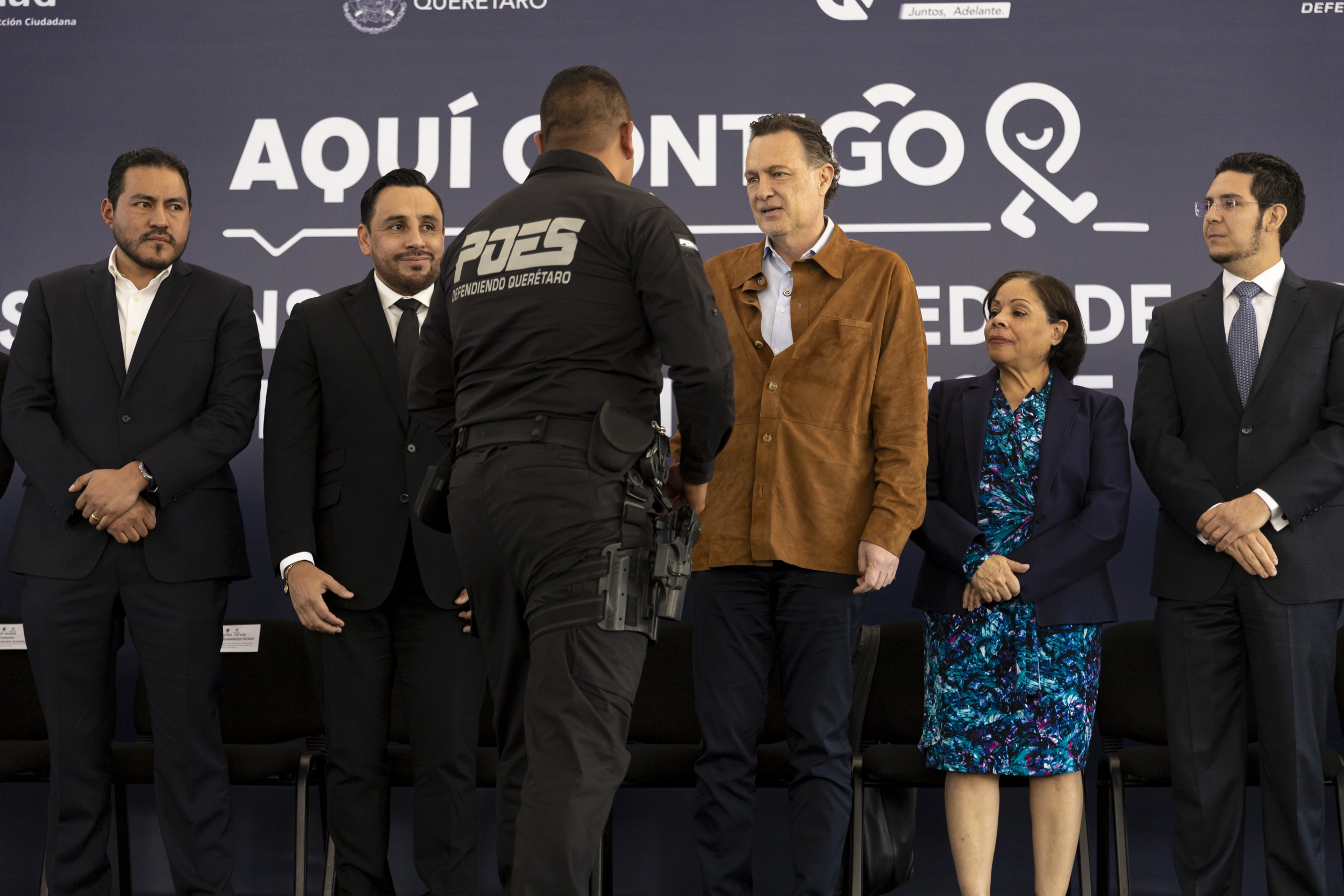 Mauricio Kuri impulsa capacitación internacional para fortalecer seguridad en Querétaro